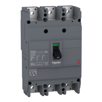 Disjuntor Caixa Moldada Tripolar Schneider EasyPact EZC 200A. Cód: EZC250N3200