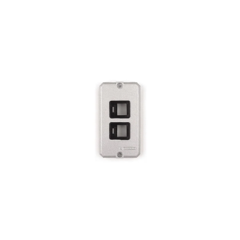 Tampa Alumínio 3/4" p/ 2 Tomadas RJ45 56117/016