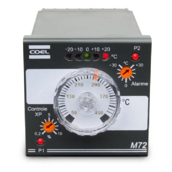 Controlador Temperatura Digital Coel M72HRRJ4-P 72x72mm