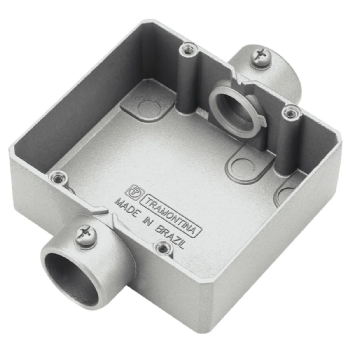 Condulete Alumínio Com Rosca BSP Tipo CD 3/4" Sem Tampa 56111/312