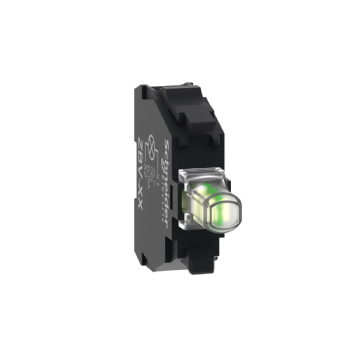 Bloco Luminoso Schneider LED Branco 220V-240V ZBVM1