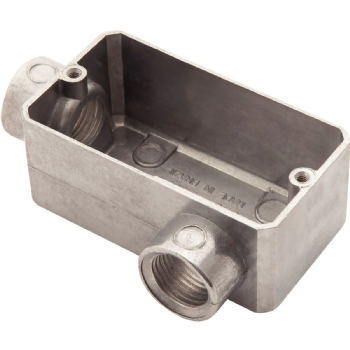 Condulete Alumínio Tipo LR 1" com Rosca com Tampa 56105/023