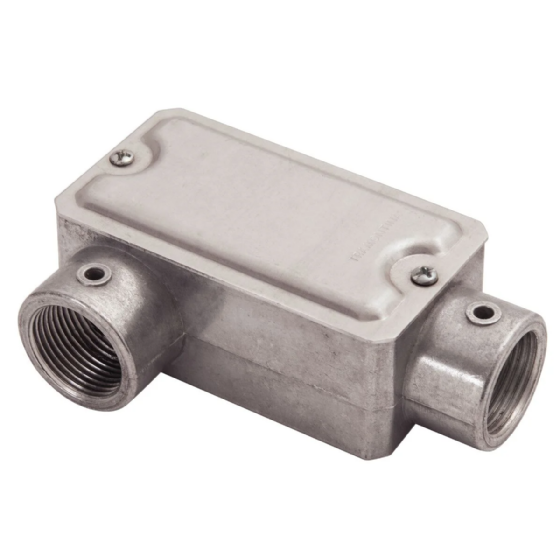 Condulete Alumínio Tipo LR 3/4" com Rosca com Tampa 56105/022