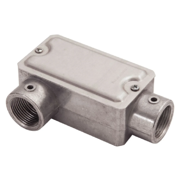 Condulete Alumínio Tipo LR 3/4" com Rosca com Tampa 56105/022