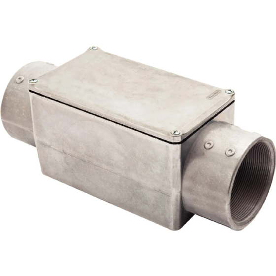 Condulete Alumínio Tipo C 4" com Rosca com Tampa 56101/310