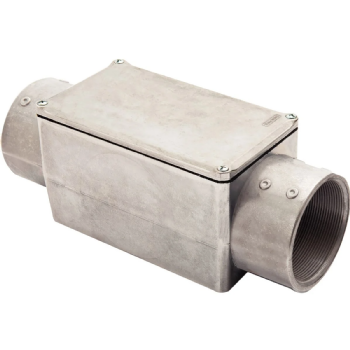 Condulete Alumínio Tipo C 4" com Rosca com Tampa 56101/310