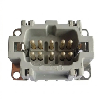 Inserto Macho Multipolo Steck 10 Polos SMP10. Cód: SMP10