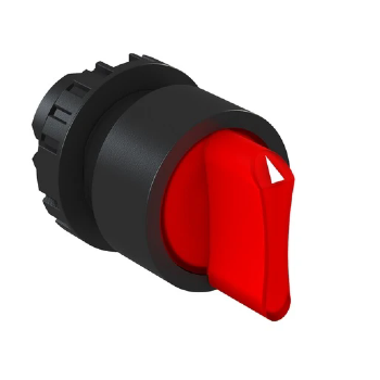 Seletor Iluminado WEG CSW-CKI2F901, 2 Pos Fixas, Cor Vermelho. Cód: 12882375