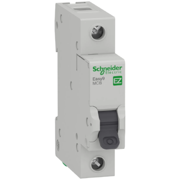 Disjuntor Monopolar Schneider Easy9 20A Curva C 3kA. Cód: EZ9F33120