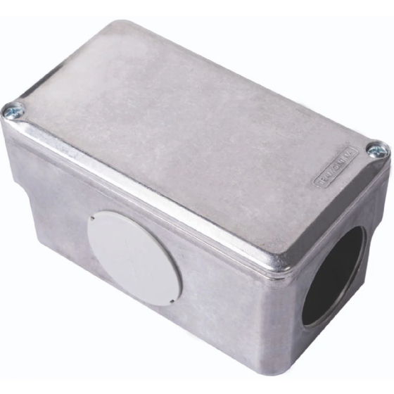 Condulete Alumínio Múltiplo Tipo X 1.1/2" Sem Tampa 56200/005