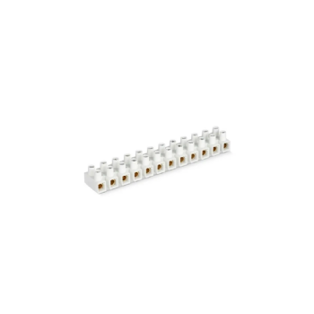 Barra de Bornes Steck 16,0mm 76A Polietileno. Cód: S61364