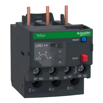 Relé Térmico Tripolar Schneider TeSys LRD 7-10A. Cód: LRD14