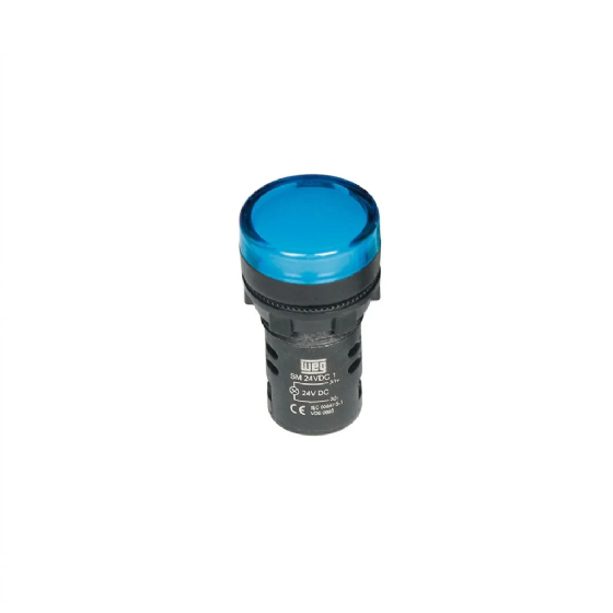 Sinaleiro LED Monobloco Azul 220VCA CEW-SM4-D23. Cód: 10046533