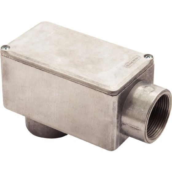 Condulete Alumínio Com Rosca BSP Tipo LB 1.1/2" Com Tampa 56103/305