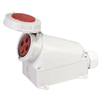 Tomada de Sobrepor 3P+T 63A 380-440V 6H Vermelho 12822113