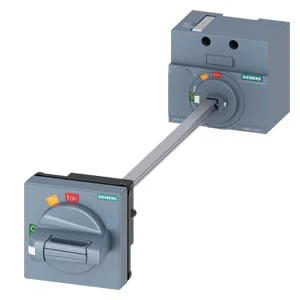 Acionamento Rotativo Externo 3VM9117-0FK21, Cinza, para 3VM. Cód: 3VM91170FK21