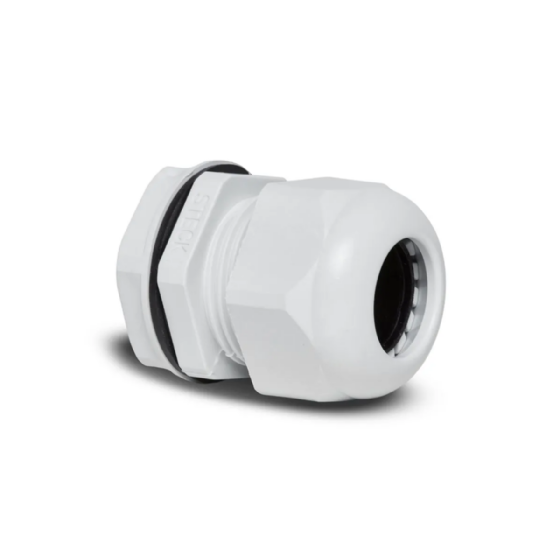 Prensa Cabo Steck PVC Cinza Rosca BSP 2" Curta. Cód: S857CI
