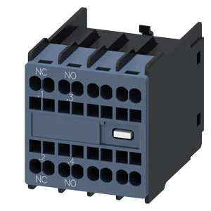 Bloco de Contato Auxiliar Frontal 1NA+1NF, Conexão por Mola. Cód: 3RH29112HA11
