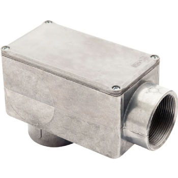 Condulete Alumínio Com Rosca BSP Tipo LB 2" Com Tampa 56103/306