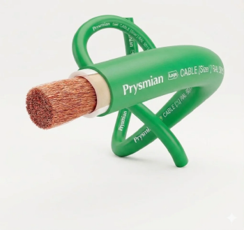 Cabo Afumex Flex Prysmian 1kV HEPR 240mm² Verde. Cód: 23884405