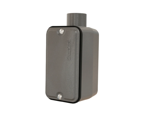 Condulete Alumínio 3/4" Tipo E Com Tampa BSP Wetzel