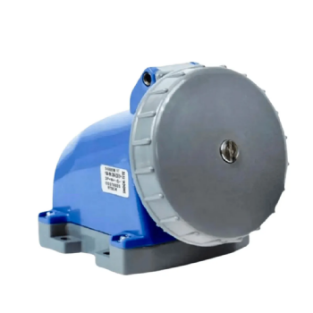 Tomada Sobrepor 2P+T Steck Shark 16A 240V 6h Azul IP67. Cód: S3006W
