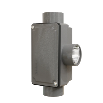 Condulete Alumínio 1" Tipo T Com Tampa BSP Wetzel