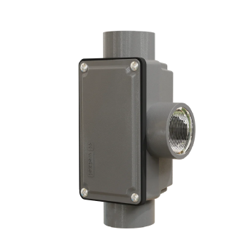 Condulete Alumínio 1.1/2" Tipo T Com Tampa BSP Wetzel