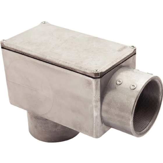 Condulete Alumínio Tipo LB 4" com Rosca com Tampa 56103/310