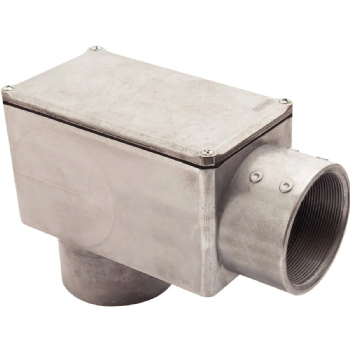Condulete Alumínio Tipo LB 4" com Rosca com Tampa 56103/310