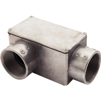 Condulete Alumínio Tipo LR 4" com Rosca com Tampa 56105/310
