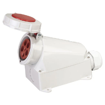 Tomada de Sobrepor 3P+T+N 63A 380V 6H Vermelho 12822114