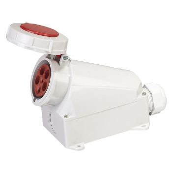 Tomada de Sobrepor TSW-125P5H6E53 3P+N+T 125A 380V Vermelho 12822118