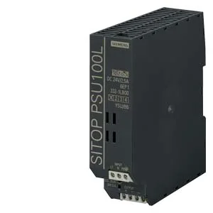 Fonte Siemens SITOP PSU100L 24V 2,5A. Cód: 6EP1332-1LB00
