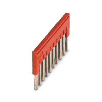 Ponte de Encaixe Phoenix Contact FBS 10-5 com 10 Polos Vermelha. Cód: 3030213