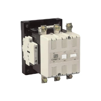 Contator de Potência WEG CWM112-22-30V26, 112A, 220V 50/ 60Hz, 3 Polos, 2NA+2NF. Cód: 10409918