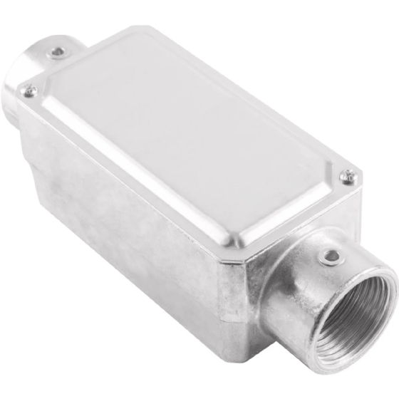 Condulete Alumínio Tipo C 3/4" com Rosca sem Tampa 56101/302