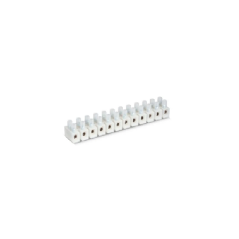 Barra de Bornes Steck 6,0mm 41A Polietileno. Cód: S61362