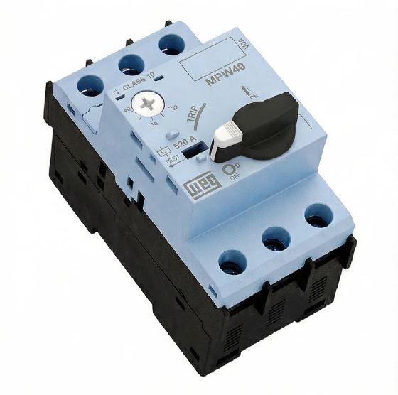 Disjuntor Motor WEG MPW40-3-U032, 25-32A, Disparo Térmico e Magnético. Cód: 12428131