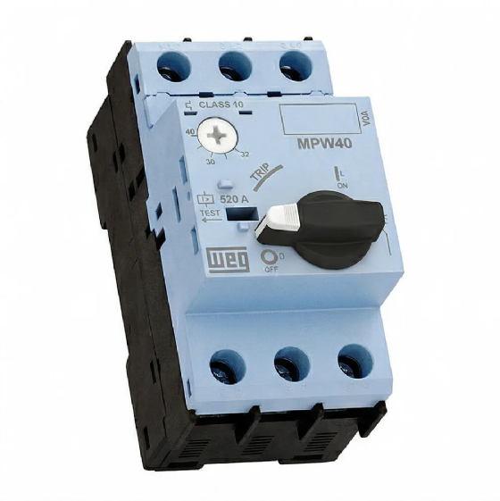 Disjuntor Motor WEG MPW40-3-U032, 25-32A, Disparo Térmico e Magnético. Cód: 12428131