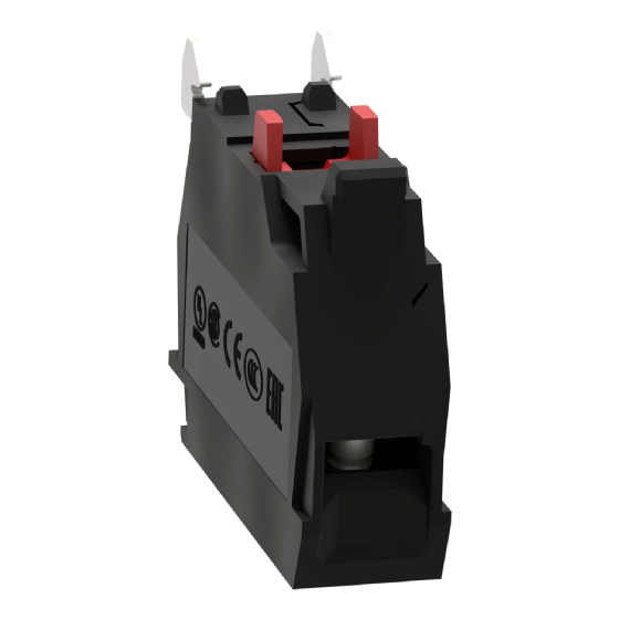 Bloco de Contato Schneider 1NF ZBE102 (Série XB4/XB5)