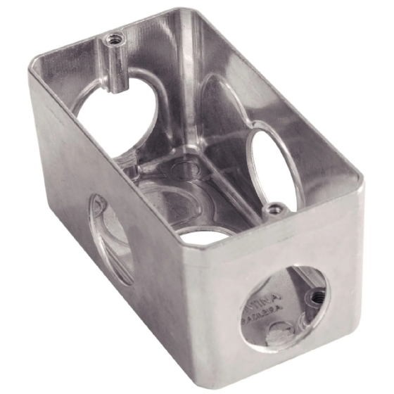 Condulete Alumínio Multiplo Tipo X 3/4" Sem Tampa 56200/122