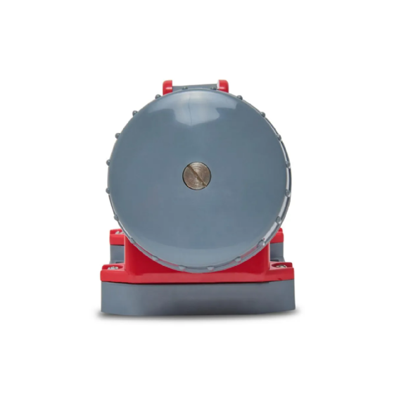 Tomada Sobrepor 3P+T Steck Shark 16A 440V 6h Vermelho IP67. Cód: S4006W