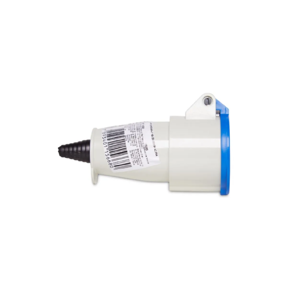 Acoplamento 3P+T Steck Newkon 16A 240V 9h Azul. Cód: N4059