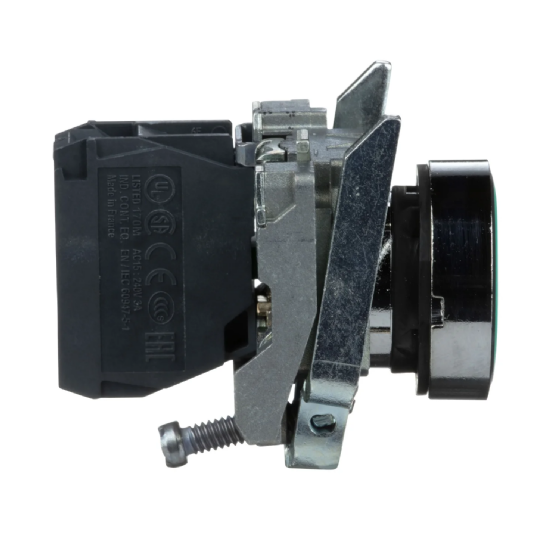 Botão de Pulso Schneider 22mm VD Metálico 1NA XB4BA31