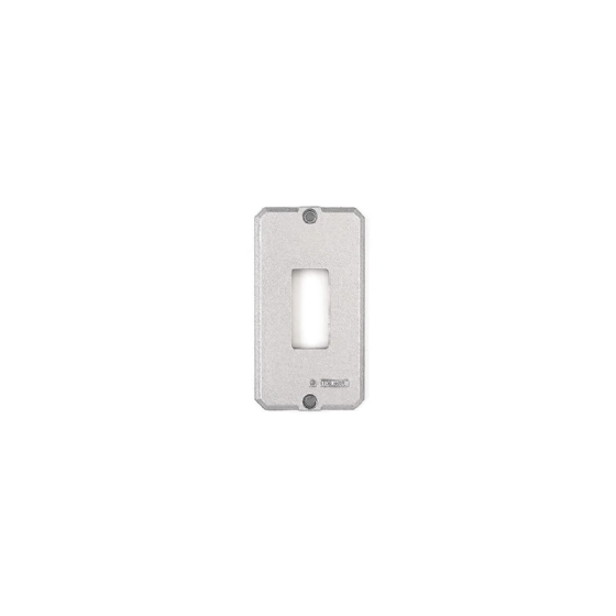 Tampa Alumínio 3/4" p/ 1 Seção 56117/002