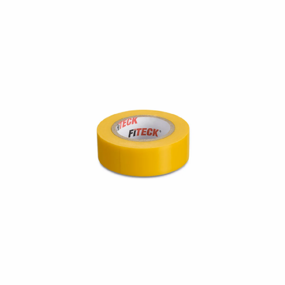 Fita Isolante Steck 10m x 19mm Amarela. Cód: SFT1310AM