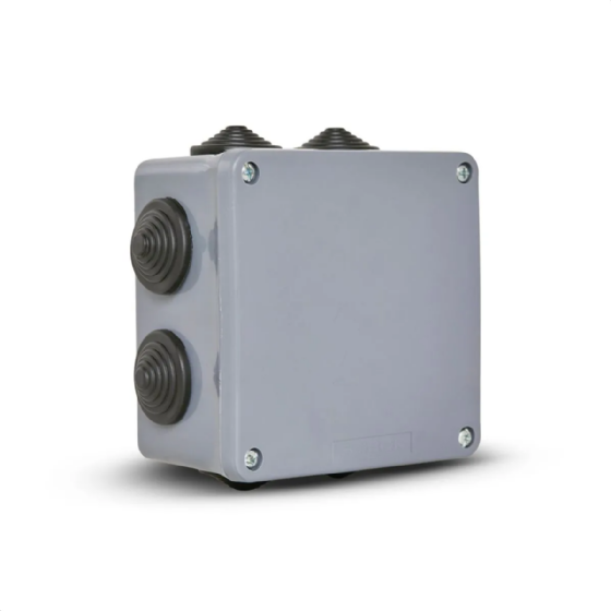 Caixa de Passagem Steck Dex IP54 100x100x60mm. Cód: S307