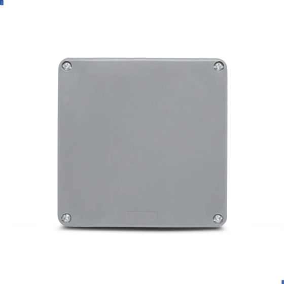 Caixa de Passagem Steck ICE IP65 100x100x60mm. Cód: S107