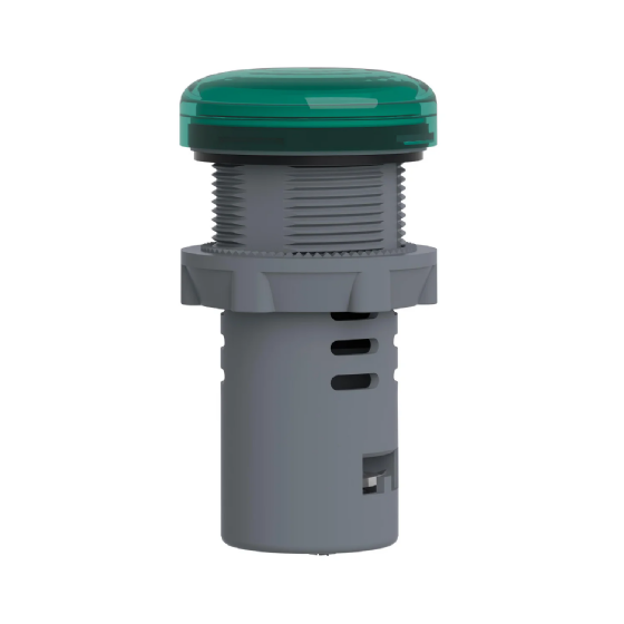 Sinaleiro LED Schneider Easy Harmony XA2 Verde 24V. Cód: XA2EVB3LC